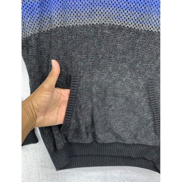 Calvin Klein Jeans Men's Knit Hooded Sweater Size M Kangaroo Pockets - Picture 6 of 15